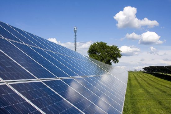 painel de energia solar